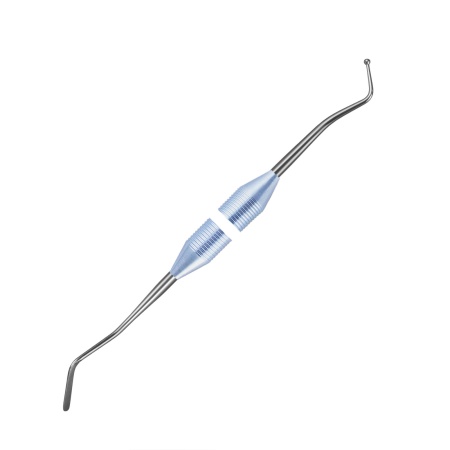 04-10 Штопфер шарообразный изогнутый-гладилка малая
